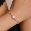 Women Beachsissi | Trendy Rose Heart Bracelet Gold