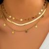 Women Beachsissi | Unique Style Star-Shaped Collarbone Necklace Gold